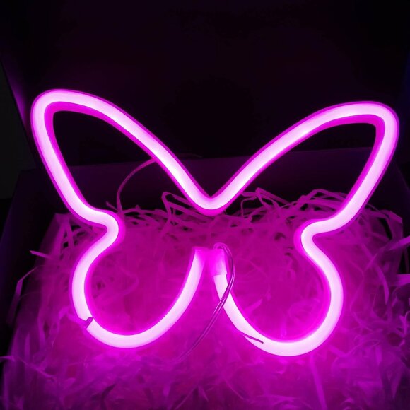 2 Pcs butterfly neon signs 9x6.5 inch - Picture 5 of 5